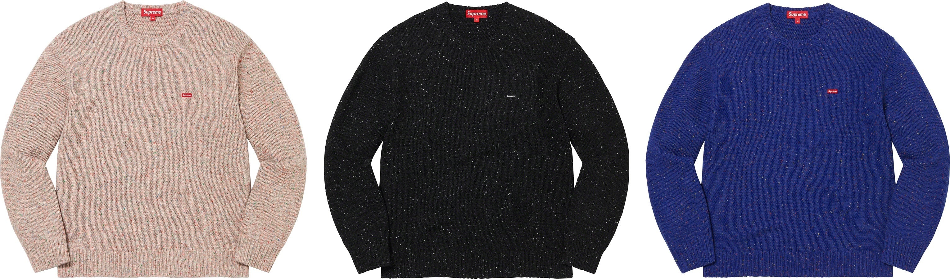 Small Box Speckle Sweater